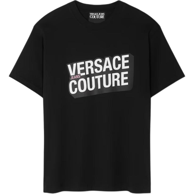 Футболка с принтом логотипа VERSACE JEANS COUTURE, черный
Футболка с принтом логотипа VERSACE JEANS COUTURE, черный