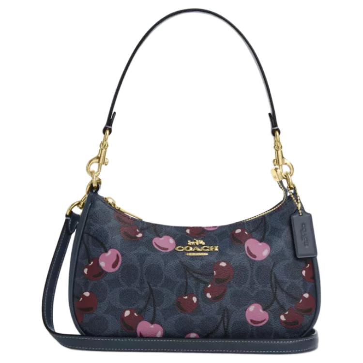 COACH Терри из текстиля с покрытием женская синяя маленькая сумка через плечо кроссбоди
COACH Терри из текстиля с покрытием женская синяя маленькая сумка через плечо кроссбоди