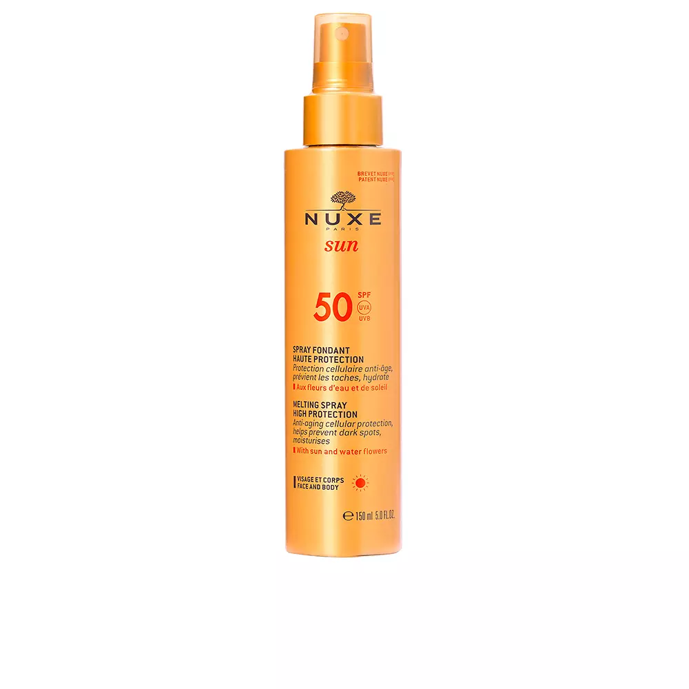 Солнцезащитный крем Nuxe Sun Leche En Spray Rostro Y Cuerpo Protección Alta Spf50 Nuxe, 150 мл
Солнцезащитный крем Nuxe Sun Leche En Spray Rostro Y Cuerpo Protección Alta Spf50 Nuxe, 150 мл