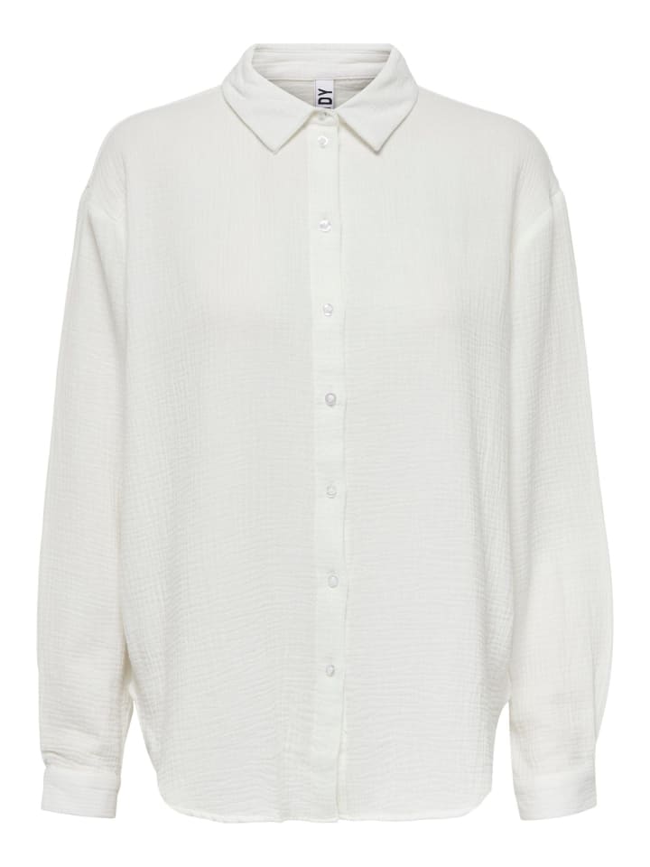 Элегантная блузка с длинными рукавами и жатым эффектом от JDYTHEIS белого цвета JACQUELINE de YONG
Элегантная блузка с длинными рукавами и жатым эффектом от JDYTHEIS белого цвета JACQUELINE de YONG