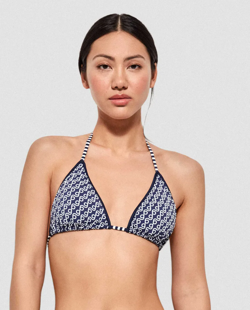 Треугольный лиф бикини из ткани с принтом Gisela, мультиколор
Треугольный лиф бикини из ткани с принтом Gisela, мультиколор