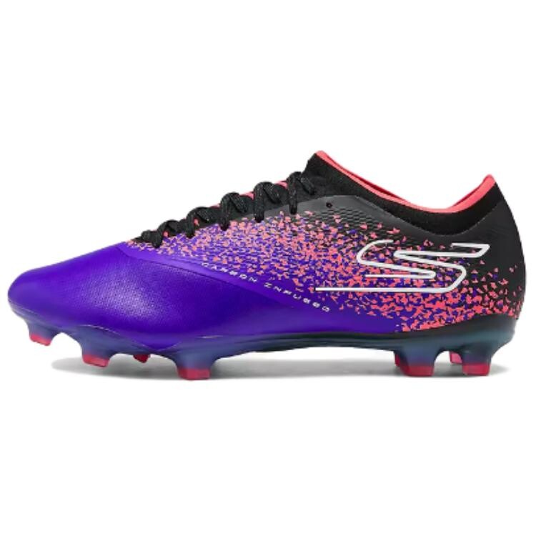 Футбольные бутсы мужские низкие Фиолетовый/черный/красный Skechers 
Футбольные бутсы мужские низкие Фиолетовый/черный/красный Skechers