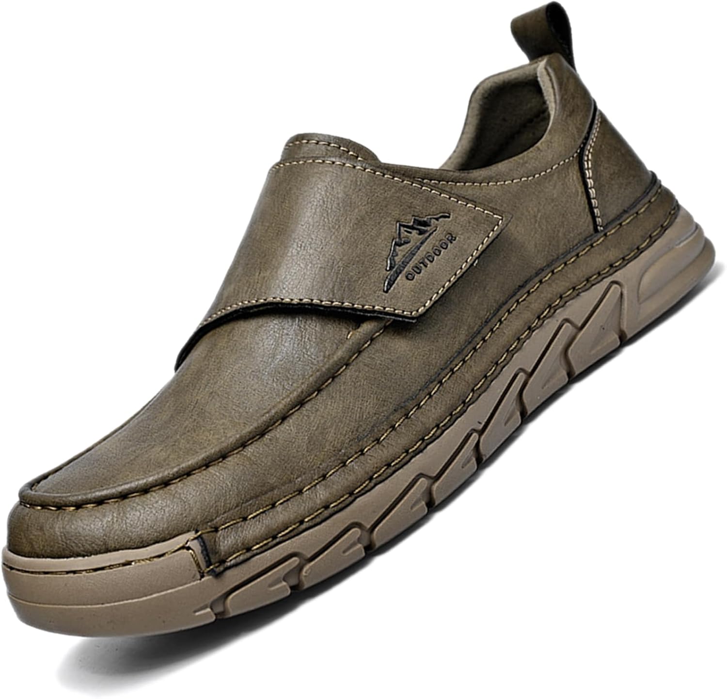 Мужские кожаные лоферы на мягкой подошве с ручной прошивкой, с регулировкой на липучке, противоударным носком, удобные, нескользящие, с мягкой подошвой, для повседневной носки, прогулок на улице, работы и вождения Adkgbe, зеленый
Мужские кожаные лоферы на мягкой подошве с ручной прошивкой, с регулировкой на липучке, противоударным носком, удобные, нескользящие, с мягкой подошвой, для повседневной носки, прогулок на улице, работы и вождения Adkgbe, зеленый