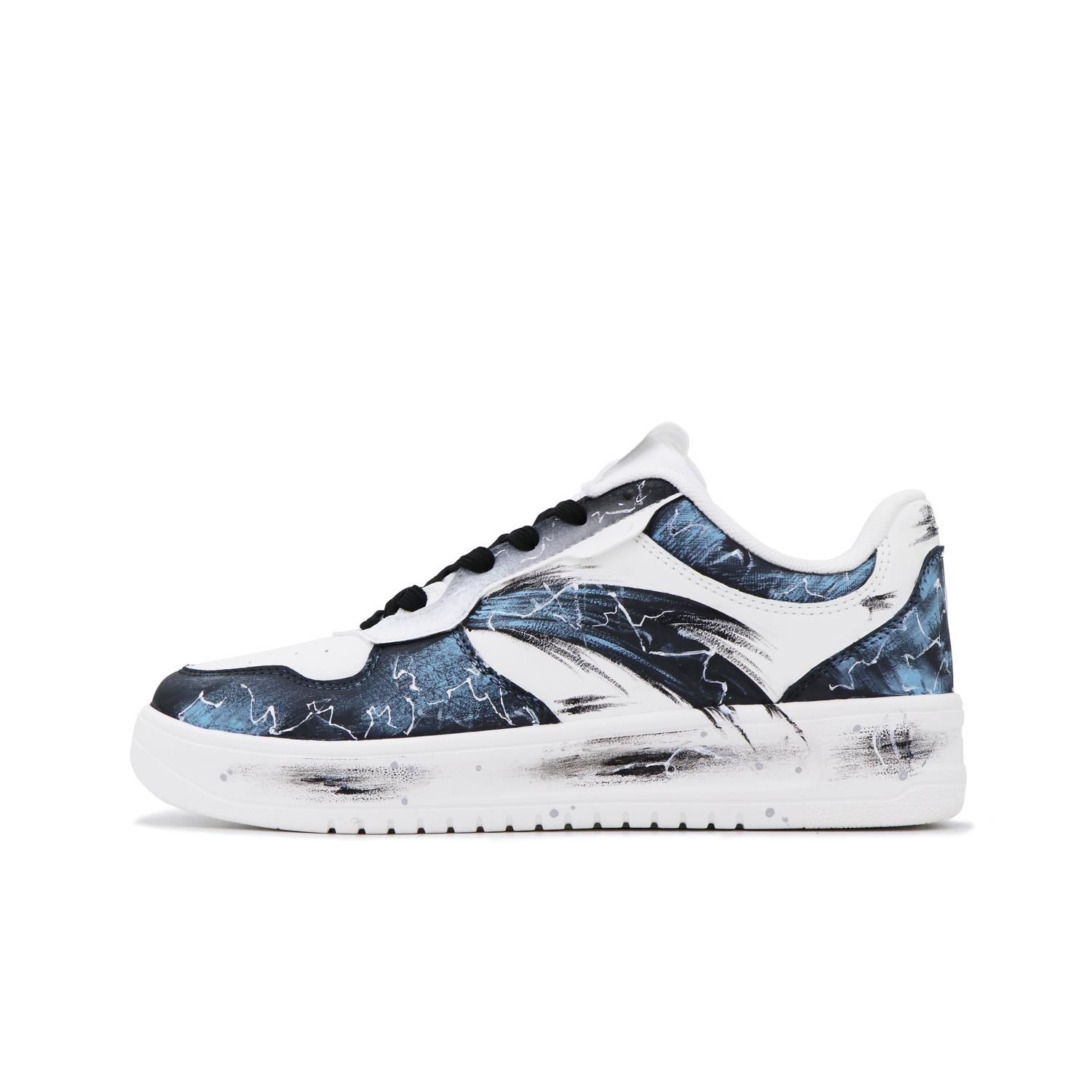 ANTA Мужские сине-черные скейтерские кеды с расслабленным покрытием, амортизацией и устойчивостью к истиранию, цвет Blue Black
ANTA Мужские сине-черные скейтерские кеды с расслабленным покрытием, амортизацией и устойчивостью к истиранию, цвет Blue Black