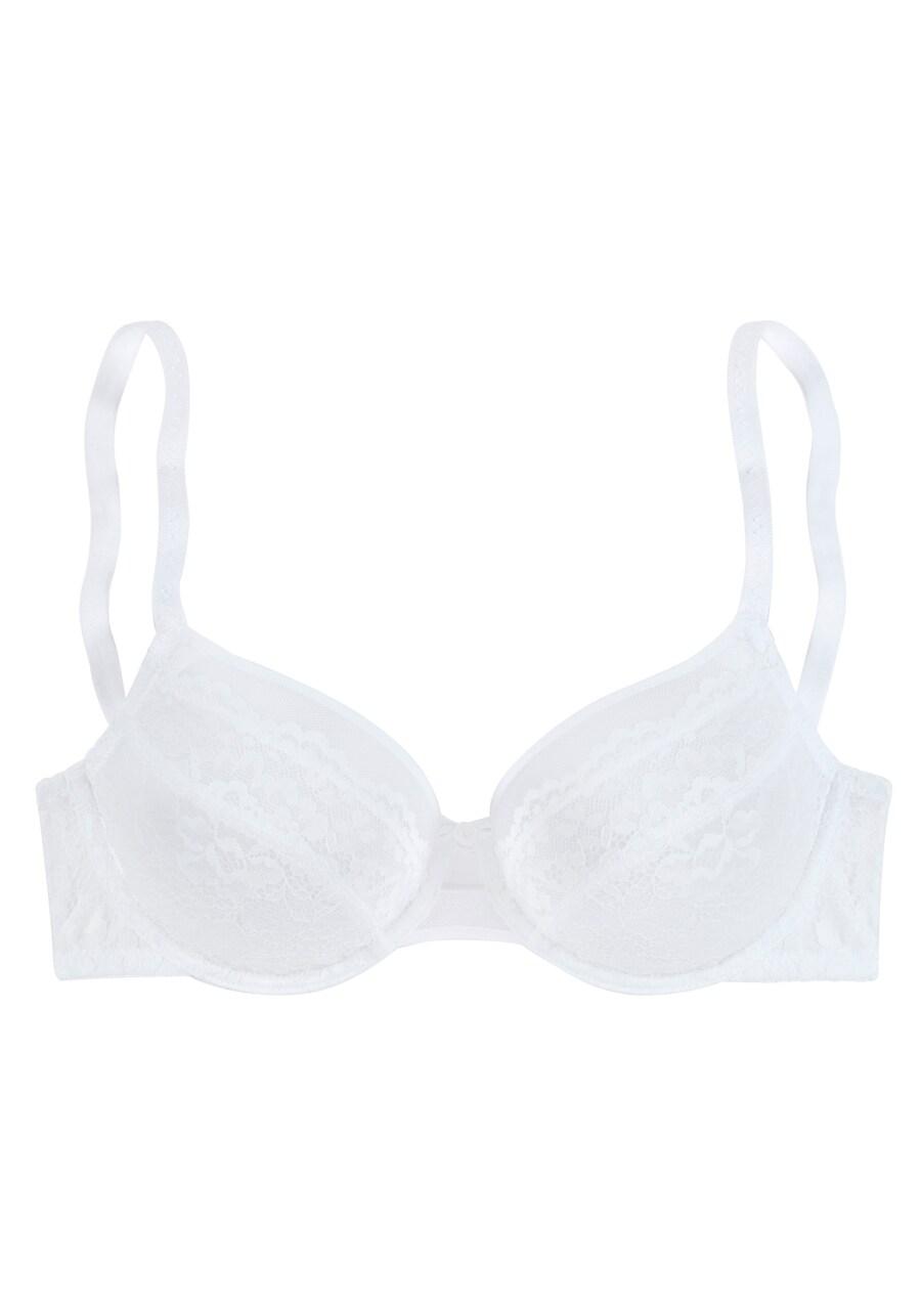 Бюстгальтер-футболка LASCANA, белый
Бюстгальтер-футболка LASCANA, белый