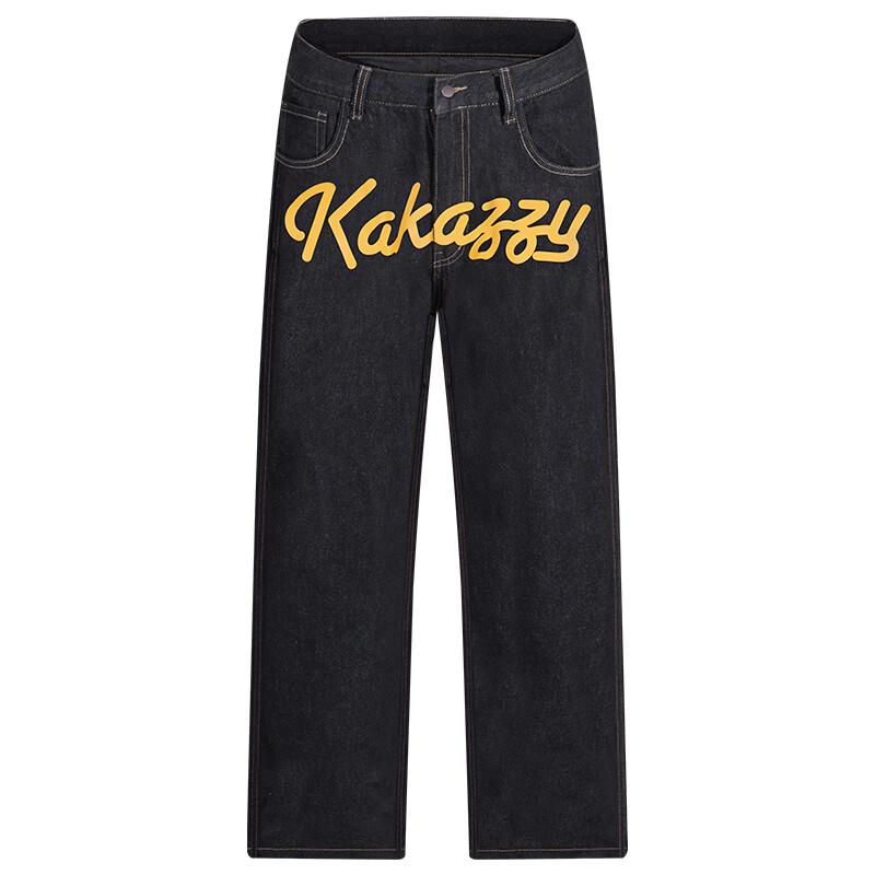 Джинсы унисекс Kakazzy, черный
Джинсы унисекс Kakazzy, черный