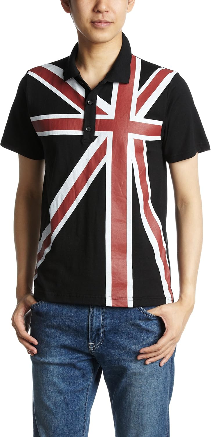 Розовая рубашка поло с изображением британского флага (Union Jack Polo) Pincponc
Розовая рубашка поло с изображением британского флага (Union Jack Polo) Pincponc