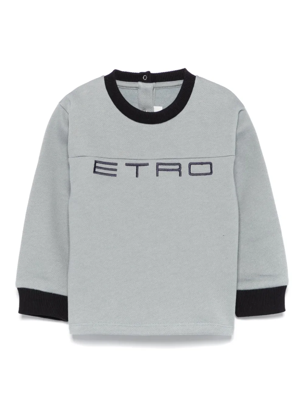 Толстовка с вышитым логотипом ETRO KIDS, синий
Толстовка с вышитым логотипом ETRO KIDS, синий