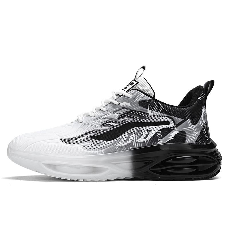 TONYBEAR Амортизирующие дышащие низкие беговые кроссовки для мужчин с эффектом увеличения роста белый черный, цвет White Black
TONYBEAR Амортизирующие дышащие низкие беговые кроссовки для мужчин с эффектом увеличения роста белый черный, цвет White Black