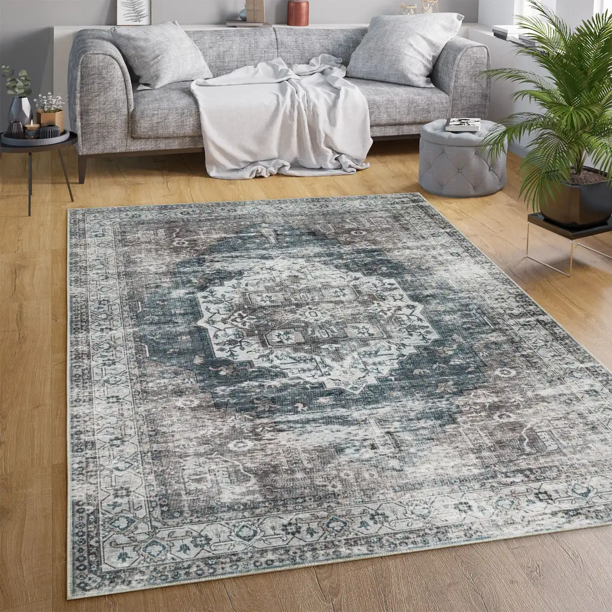 Ковер Paco Home "Lyon 335", прямоугольный, короткий ворс, восточный стиль, винтажный дизайн, можно стирать 120х160 см, серый
Ковер Paco Home "Lyon 335", прямоугольный, короткий ворс, восточный стиль, винтажный дизайн, можно стирать 120х160 см, серый