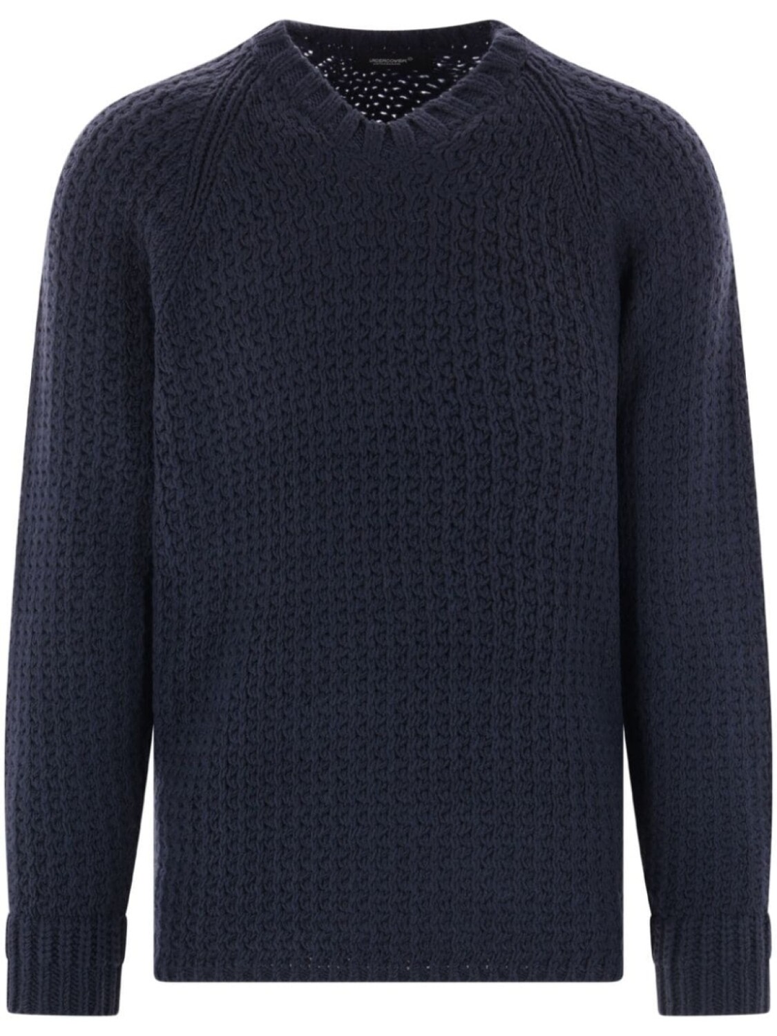 Свитер Undercover с круглым вырезом и длинными рукавами, синий
Свитер Undercover с круглым вырезом и длинными рукавами, синий