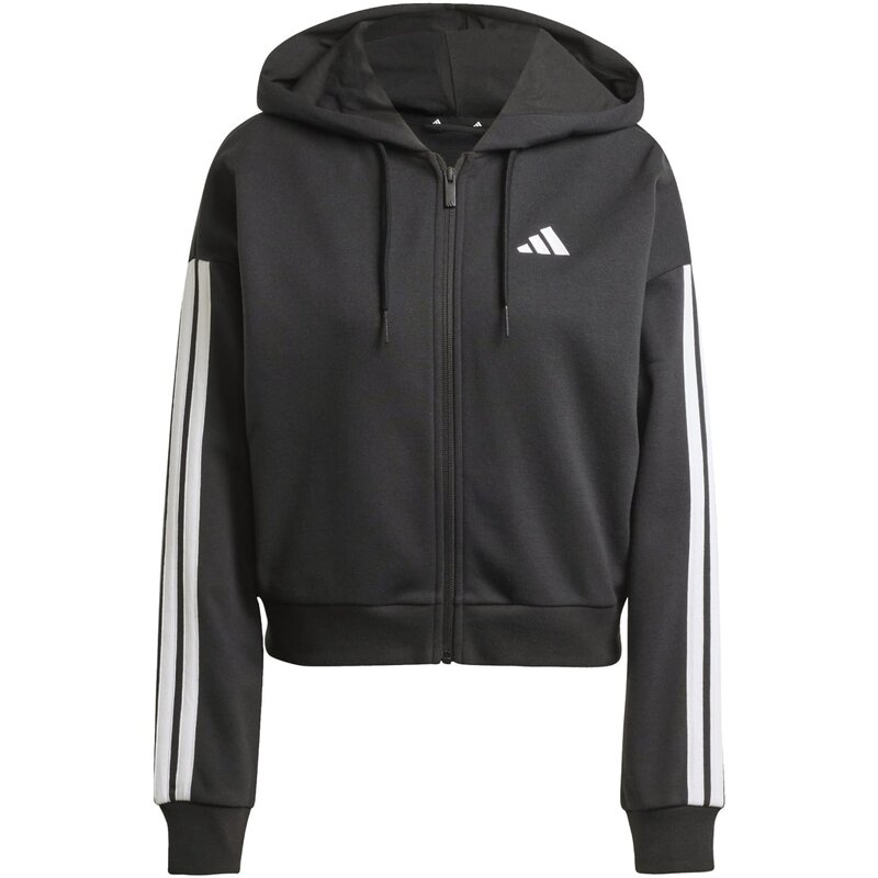 Толстовка Essentials с тремя полосками из французского трикотажа Adidas, черный
Толстовка Essentials с тремя полосками из французского трикотажа Adidas, черный