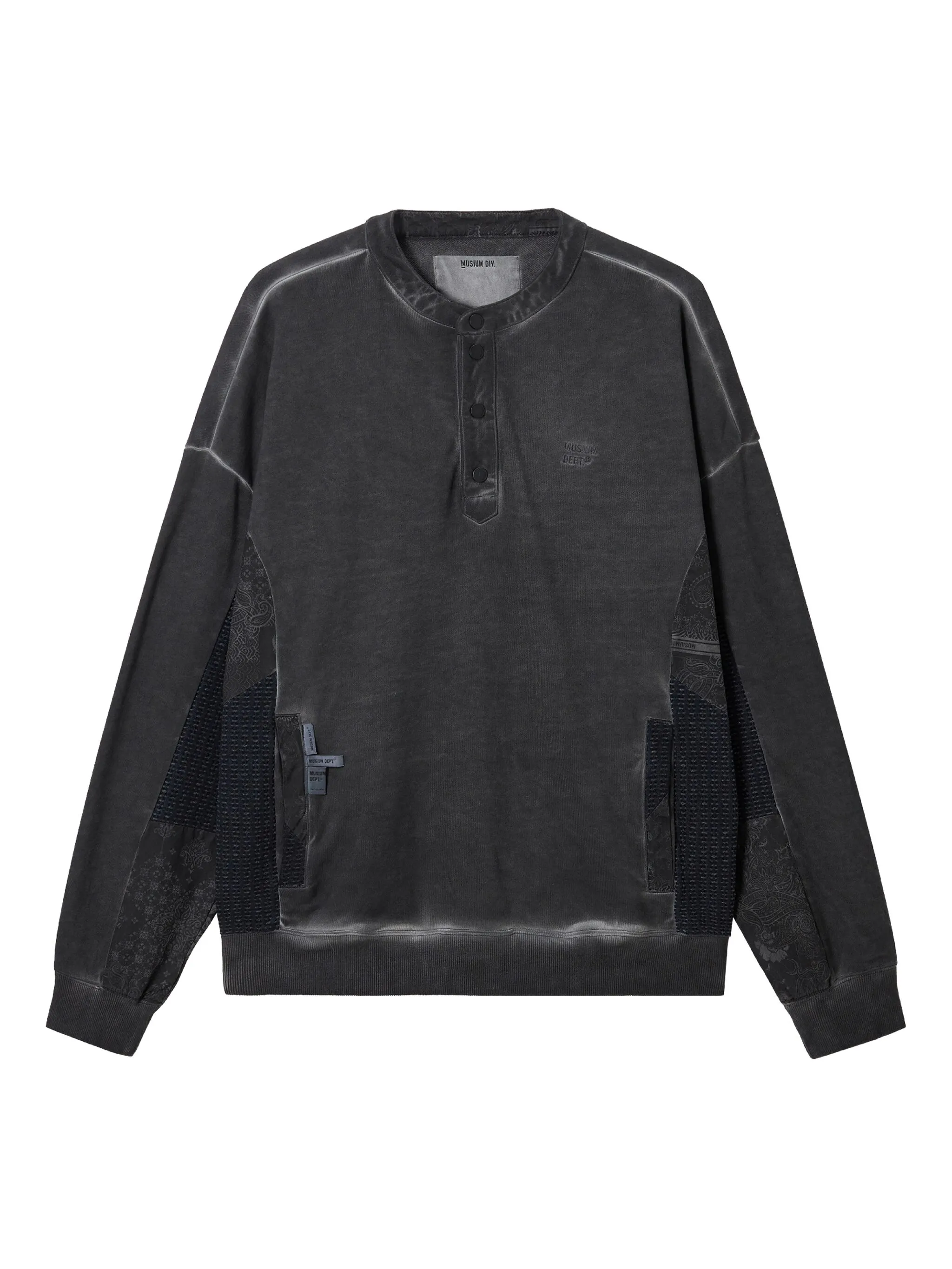 Толстовка со вставками Musium Div., черный
Толстовка со вставками Musium Div., черный