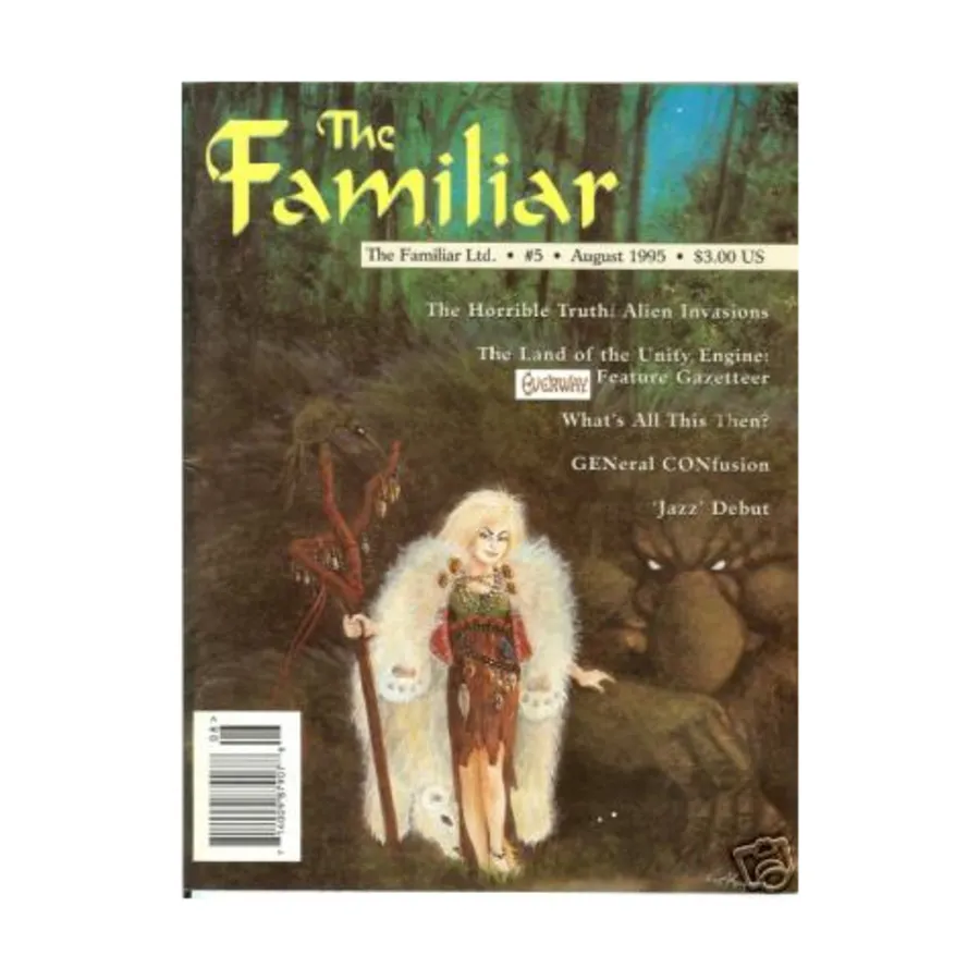 Журнал #5 "Everway Gazetteer", Familiar Magazine (2nd Edition)
Журнал #5 "Everway Gazetteer", Familiar Magazine (2nd Edition)