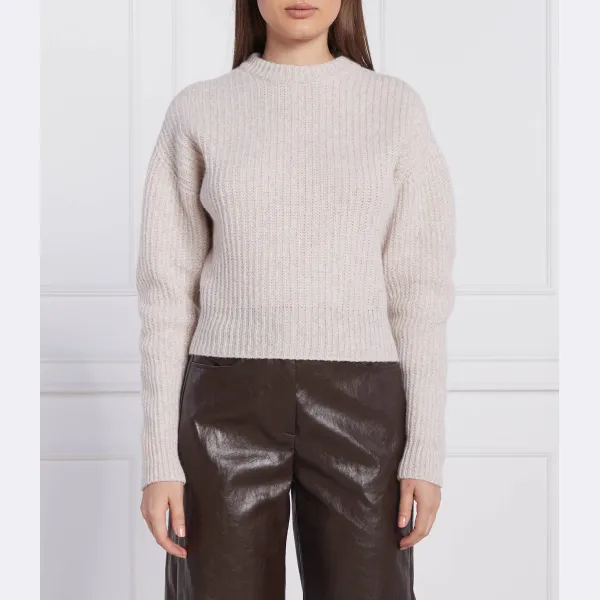 Свитер обычного кроя из шерсти от блох Marella, бежевый
Свитер обычного кроя из шерсти от блох Marella, бежевый