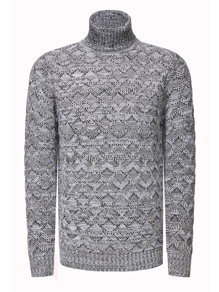 Контрастный свитер крупной вязки с высоким воротом белого цвета Rusty Neal
Контрастный свитер крупной вязки с высоким воротом белого цвета Rusty Neal