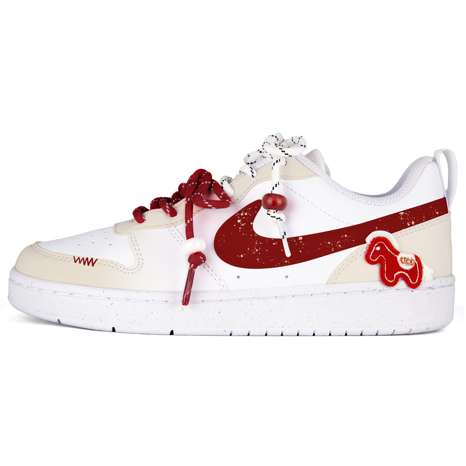 Nike Court Borough Red Horse Steps Into Spring кожаные противоскользящие амортизирующие износостойкие низкие кроссовки
Nike Court Borough Red Horse Steps Into Spring кожаные противоскользящие амортизирующие износостойкие низкие кроссовки