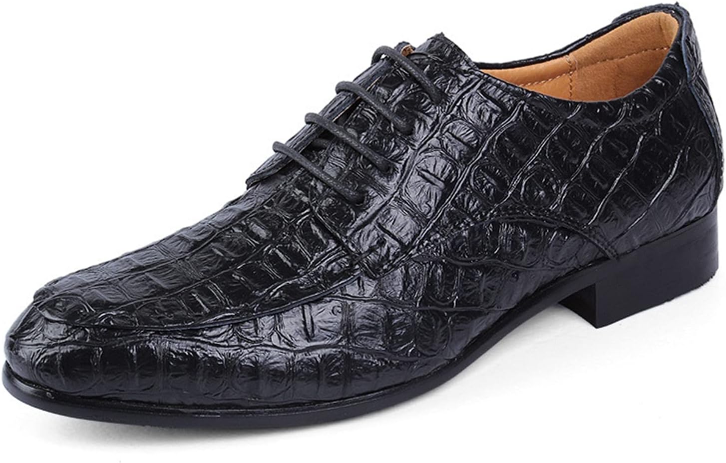 Мужские классические туфли с шнуровкой, тиснение под крокодила, носок типа «фартук», модель дерби, кожа, противоскользящая резиновая подошва, каблук, для вечеринок Xjsdjhount, черный
Мужские классические туфли с шнуровкой, тиснение под крокодила, носок типа «фартук», модель дерби, кожа, противоскользящая резиновая подошва, каблук, для вечеринок Xjsdjhount, черный