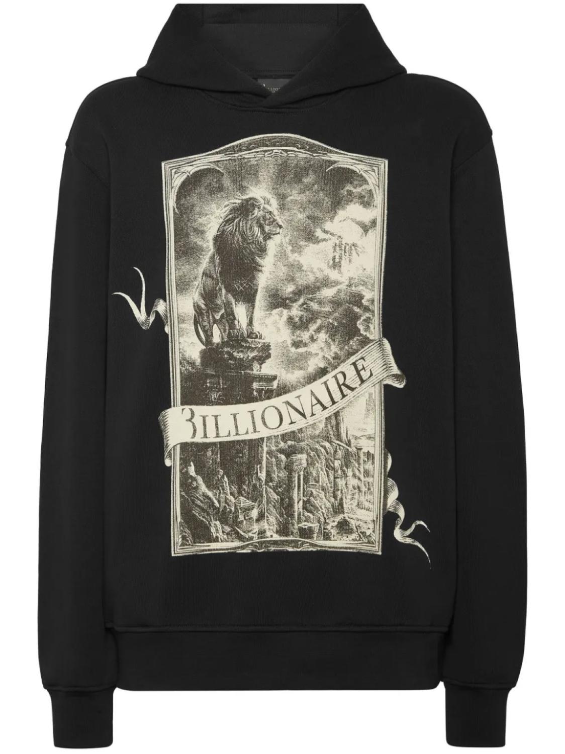 Billionaire худи с логотипом, черный
Billionaire худи с логотипом, черный