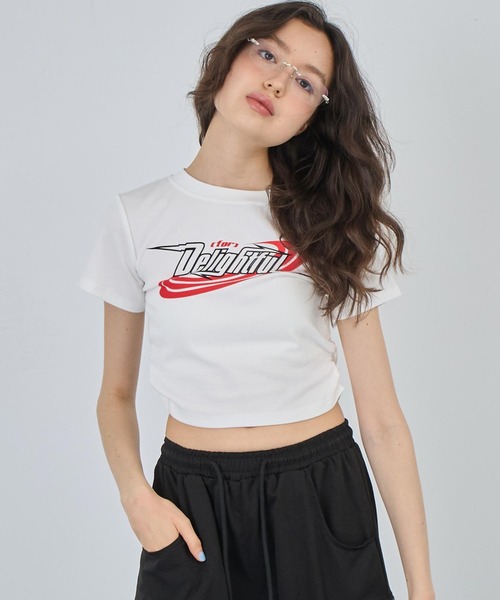 Футболка с логотипом и сборками на талии ANAP, белый
Футболка с логотипом и сборками на талии ANAP, белый