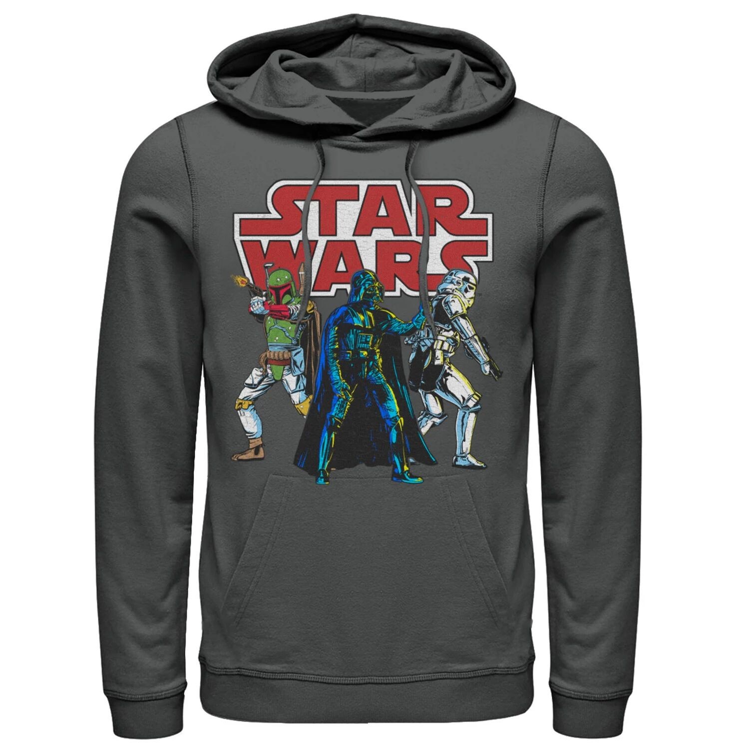 Мужская толстовка с винтажным портретом и логотипом Star Wars Bad Guys Licensed Character
Мужская толстовка с винтажным портретом и логотипом Star Wars Bad Guys Licensed Character