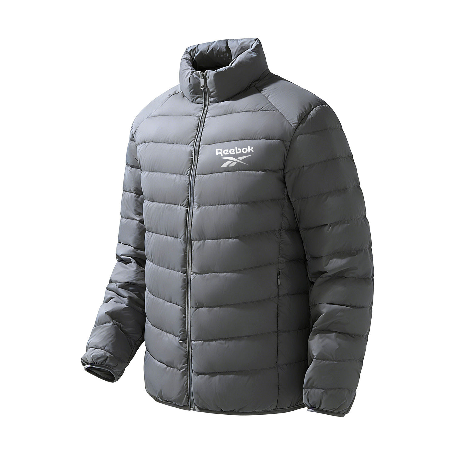 Пуховик Unisex со стойкой, легкий Reebok, серый
Пуховик Unisex со стойкой, легкий Reebok, серый