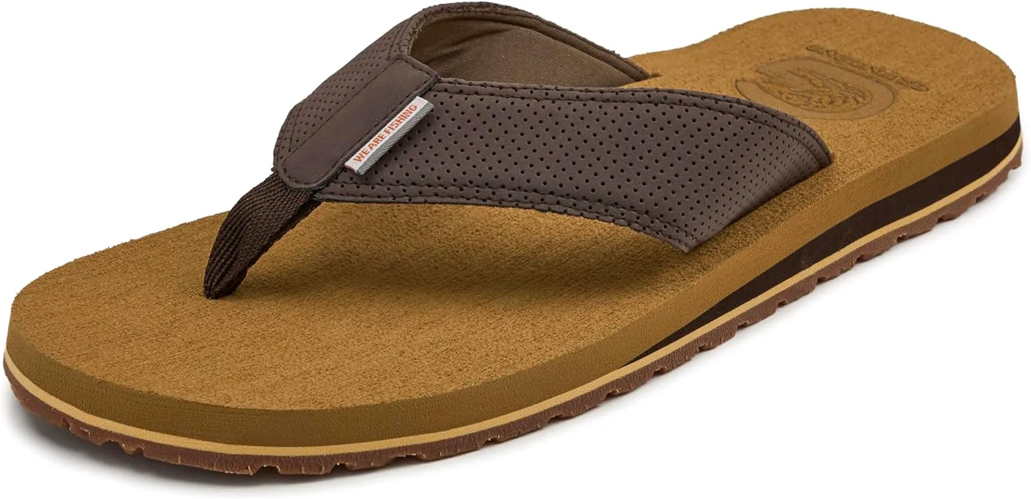 Сандалии Grundens Species - водостойкая обувь с подошвой для скольжения на мокрой поверхности, ультрамягкие шлепанцы, вдохновленные видами морской рыбы Grundéns, коричневый
Сандалии Grundens Species - водостойкая обувь с подошвой для скольжения на мокрой поверхности, ультрамягкие шлепанцы, вдохновленные видами морской рыбы Grundéns, коричневый