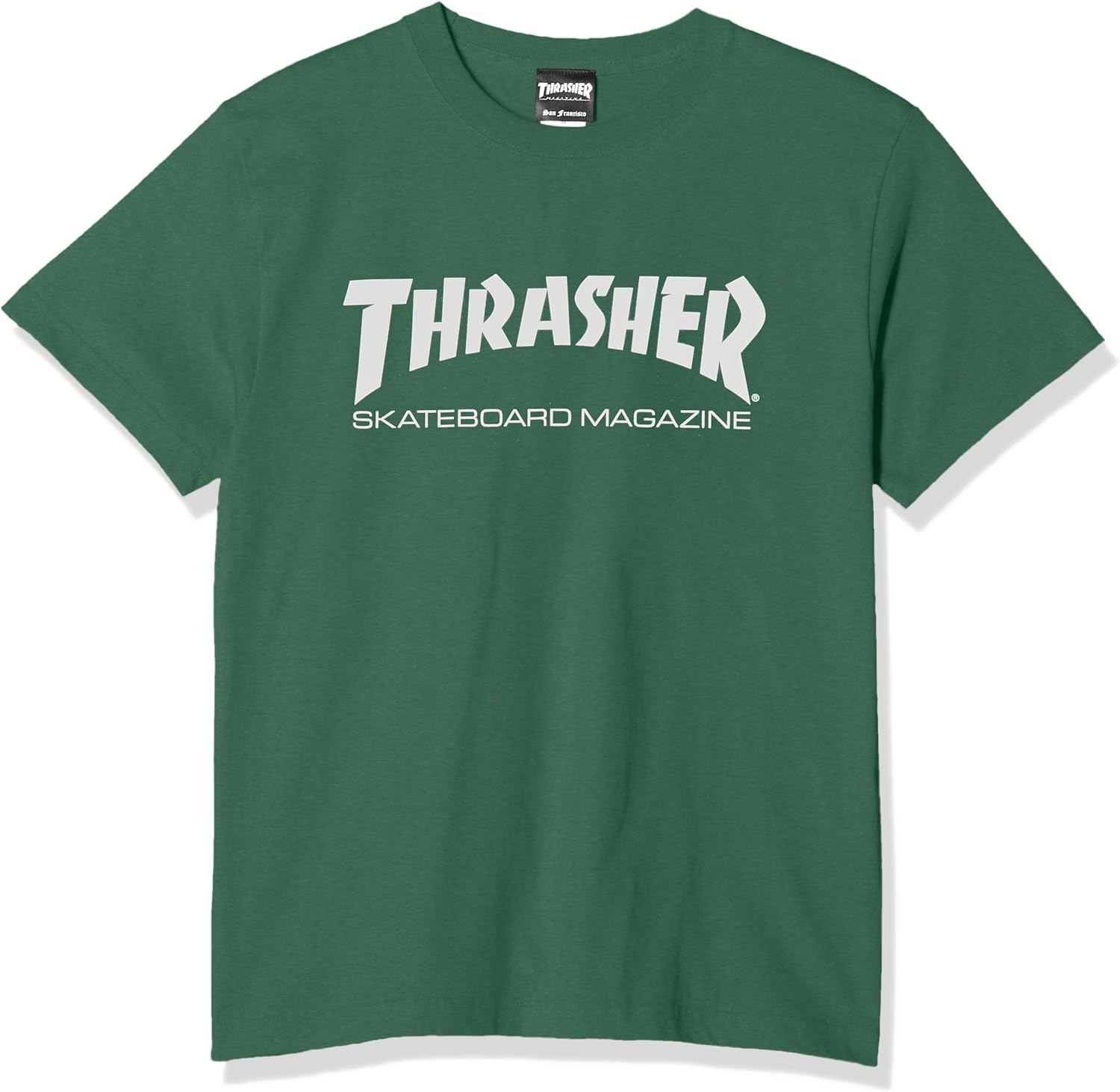 Мужская футболка THRASHER (Thrasher) с коротким рукавом и принтом (TH8101 / MAG LOGO) (TH8101 / MAG LOGO), белый/зеленый
Мужская футболка THRASHER (Thrasher) с коротким рукавом и принтом (TH8101 / MAG LOGO) (TH8101 / MAG LOGO), белый/зеленый