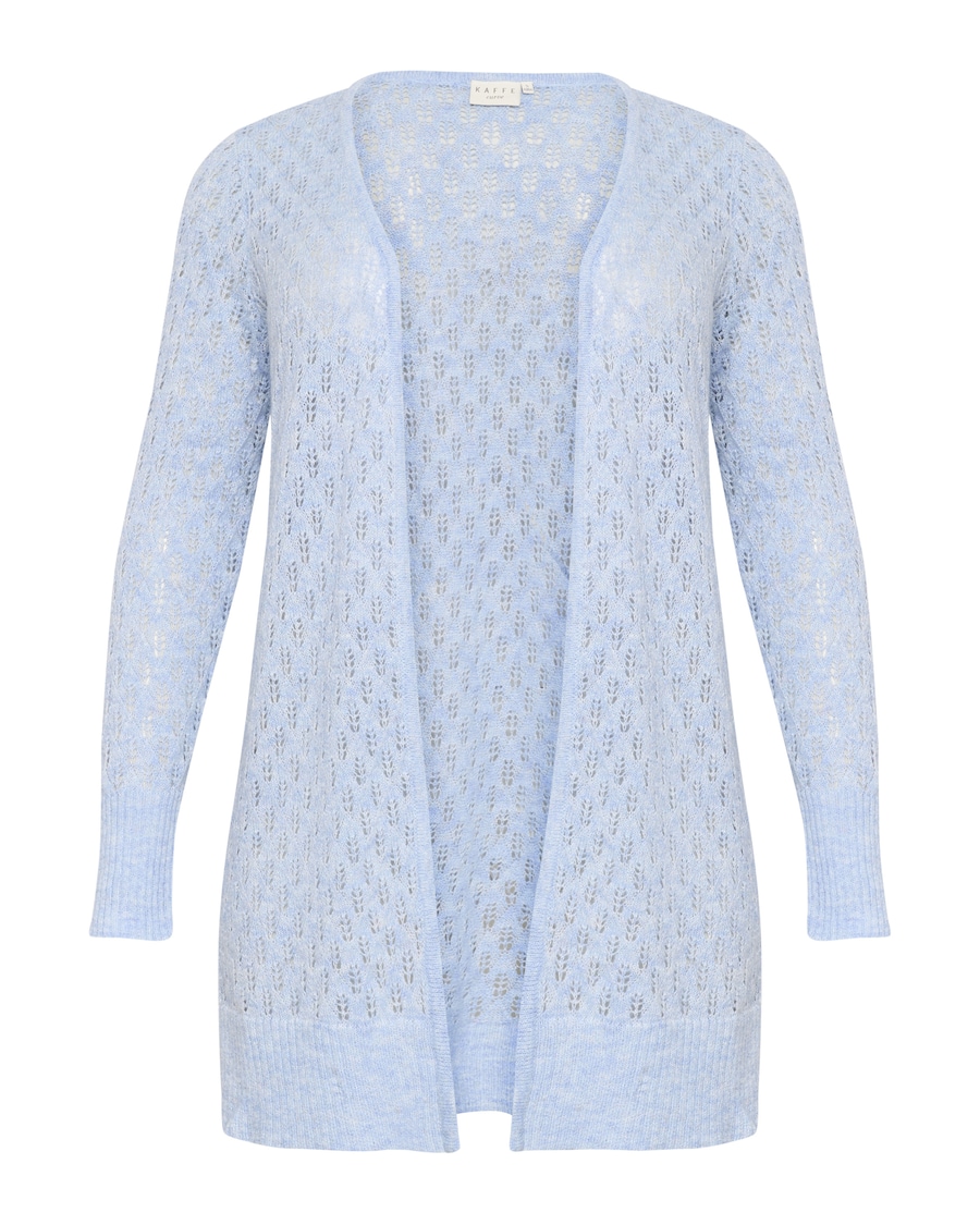 Вязаный кардиган KAFFE CURVE Loura, светло-голубой
Вязаный кардиган KAFFE CURVE Loura, светло-голубой