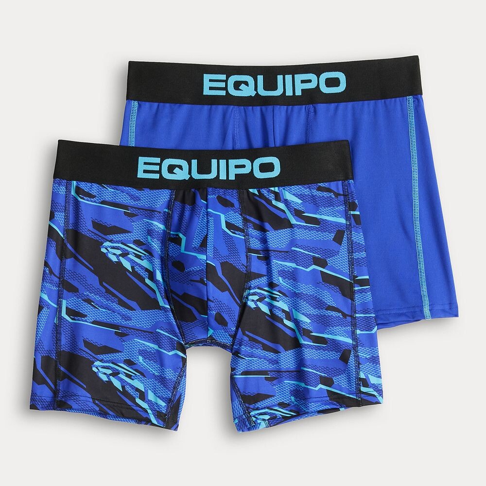 Мужские трусы-боксеры Equipo, 2 шт., цвет Jewel Blue 
Мужские трусы-боксеры Equipo, 2 шт., цвет Jewel Blue
