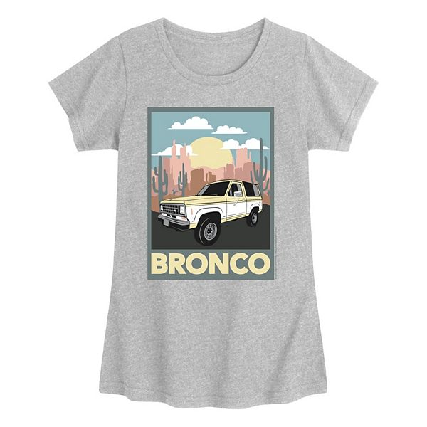 Футболка с принтом Ford Bronco Desert для девочек Licensed Character, Heather Gray
Футболка с принтом Ford Bronco Desert для девочек Licensed Character, Heather Gray