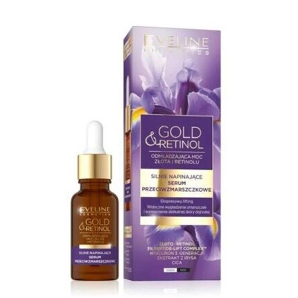 Eveline Gold & Retinol Сыворотка против морщин с эффектом лифтинга день/ночь 18 мл, Eveline Cosmetics
Eveline Gold & Retinol Сыворотка против морщин с эффектом лифтинга день/ночь 18 мл, Eveline Cosmetics