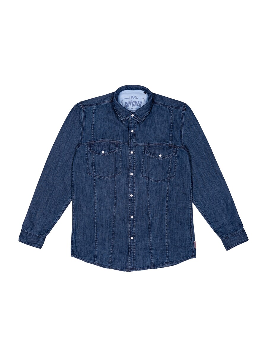 Джинсовая рубашка Checker Regular fit Button Up Shirt Dynasty Denim, цвет blue denim/dark blue
Джинсовая рубашка Checker Regular fit Button Up Shirt Dynasty Denim, цвет blue denim/dark blue