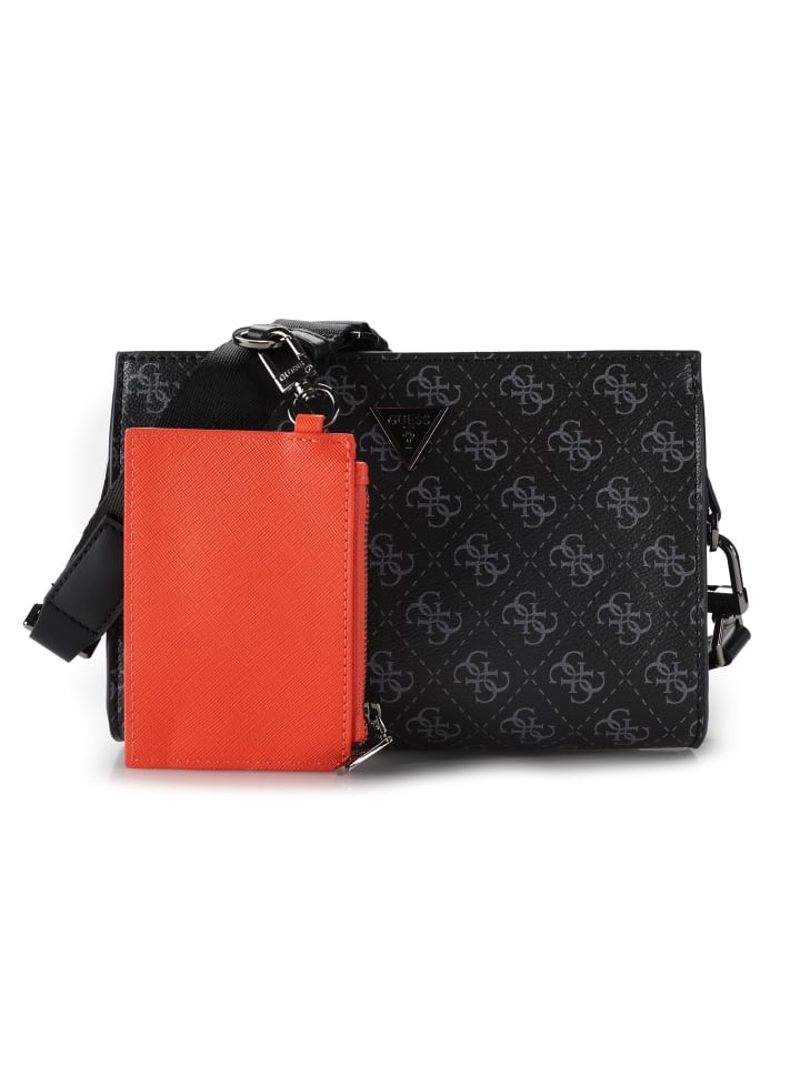 Сумка через плечо Milano 21,5 см темно-черного цвета Guess
Сумка через плечо Milano 21,5 см темно-черного цвета Guess