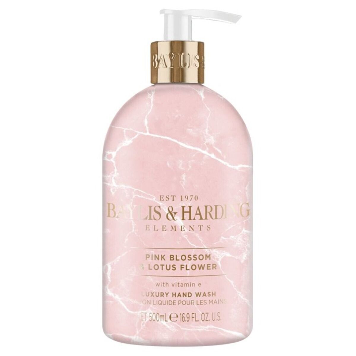 Жидкое мыло Baylis & Harding Elements Pink Blossom & Lotus Flower, 500 мл 
Жидкое мыло Baylis & Harding Elements Pink Blossom & Lotus Flower, 500 мл