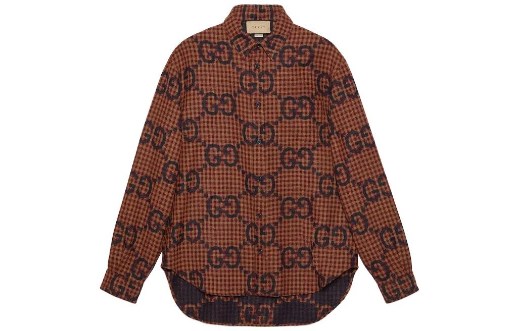 Мужская рубашка GUCCI, цвет Brown
Мужская рубашка GUCCI, цвет Brown