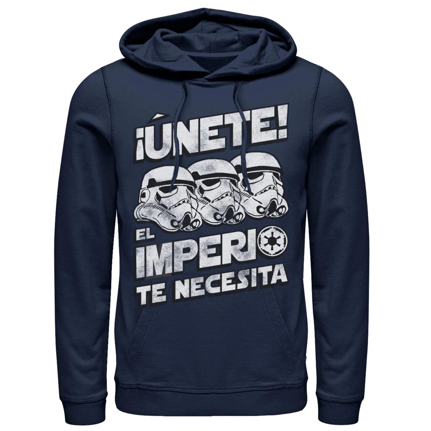 Мужская толстовка с выцветшим портретом «Звездные войны» Unete El Imperio Te Necesita Stormtrooper, Blue Licensed Character, синий
Мужская толстовка с выцветшим портретом «Звездные войны» Unete El Imperio Te Necesita Stormtrooper, Blue Licensed Character, синий