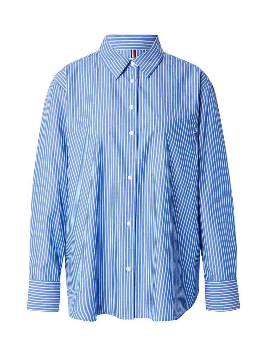 Рубашка TOMMY HILFIGER Blouse Ess, синий
Рубашка TOMMY HILFIGER Blouse Ess, синий