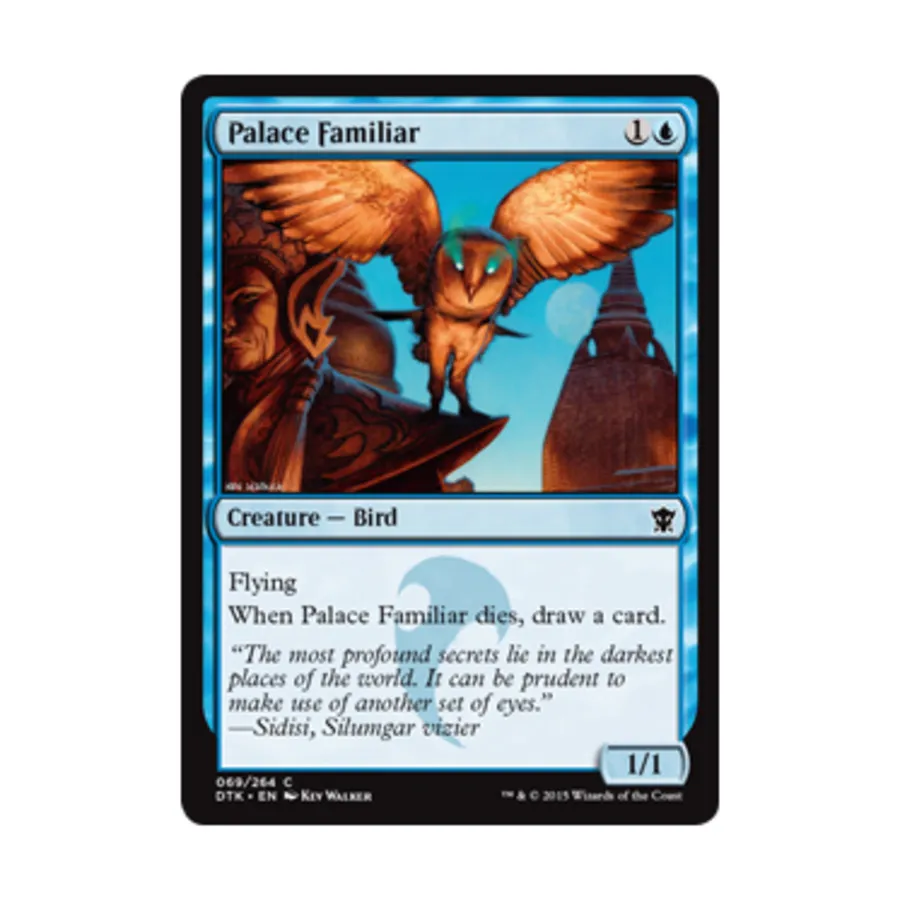 CCG Дворцовый фамильяр (клавиша C), MTG - Dragons of Tarkir
CCG Дворцовый фамильяр (клавиша C), MTG - Dragons of Tarkir