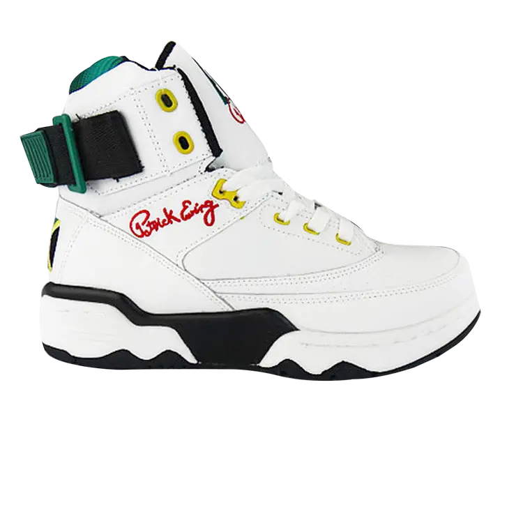 Кроссовки Ewing 33 Hi 'Jamaica', белый
Кроссовки Ewing 33 Hi 'Jamaica', белый