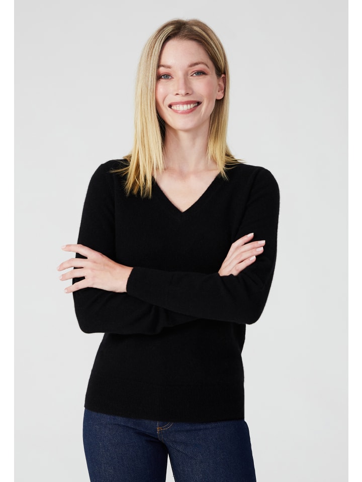 Style Republic Кашемировый свитер с V-образным вырезом черного цвета
Style Republic Кашемировый свитер с V-образным вырезом черного цвета