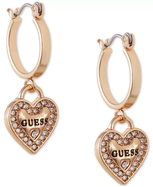 Серьги-Сердечки с золотистыми кристаллами Guess, gold
Серьги-Сердечки с золотистыми кристаллами Guess, gold