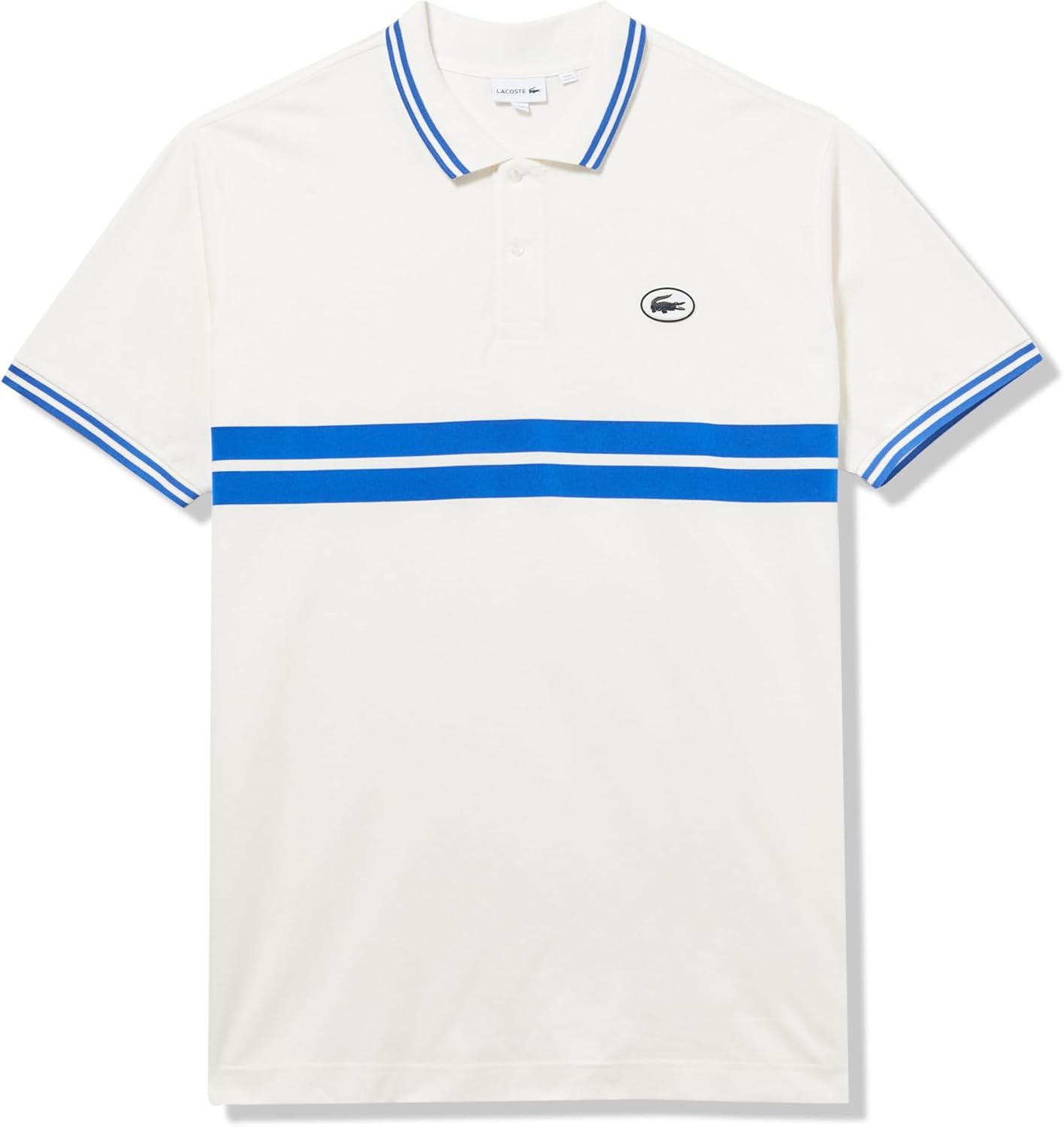 Lacoste мужская Tall Fit L.12.12 классическая полосатая поло с коротким рукавом, Flour/Ladigue
Lacoste мужская Tall Fit L.12.12 классическая полосатая поло с коротким рукавом, Flour/Ladigue