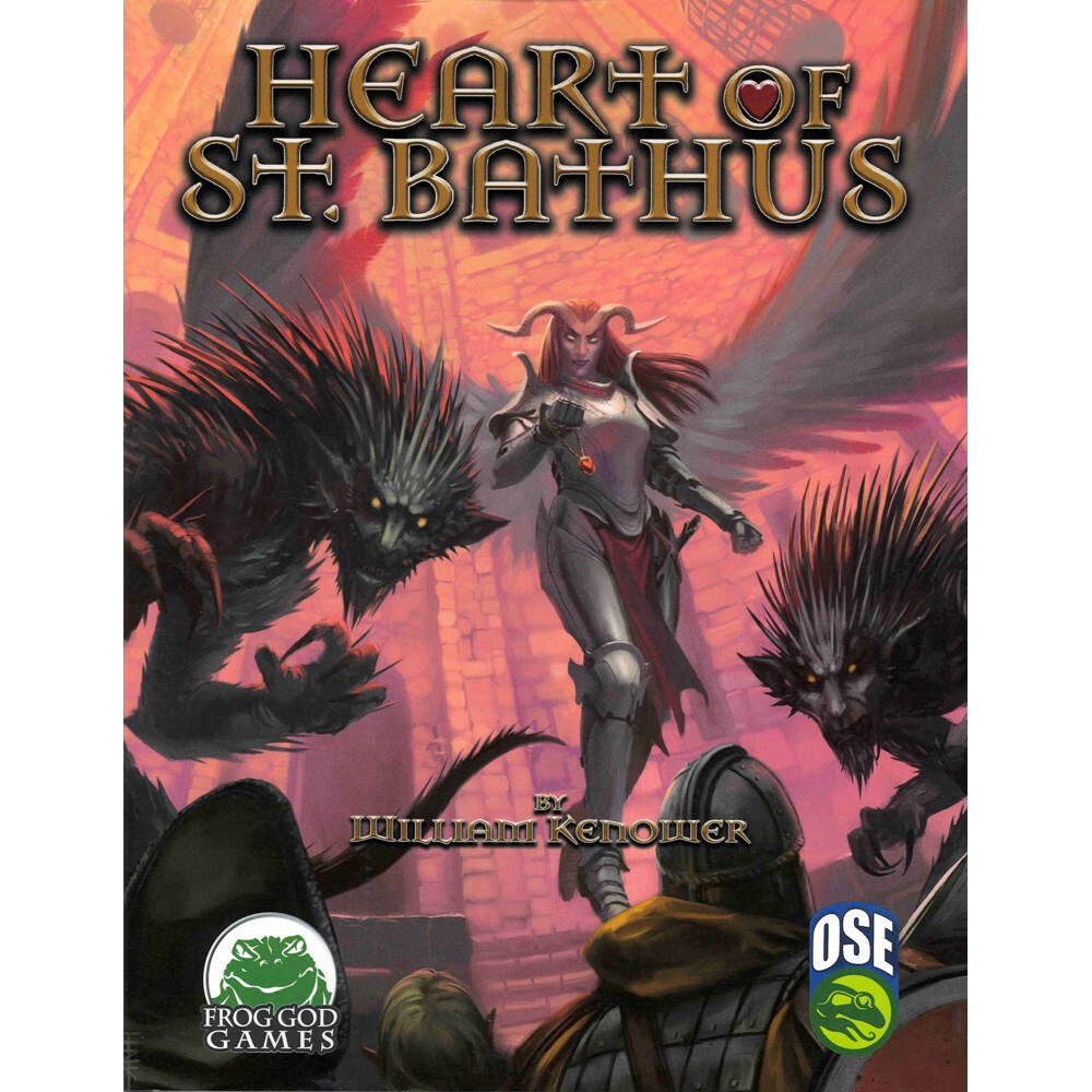 Ролевая игра Frog God Games Heart of St. Bathus (Old-School Essentials Compatible)
Ролевая игра Frog God Games Heart of St. Bathus (Old-School Essentials Compatible)