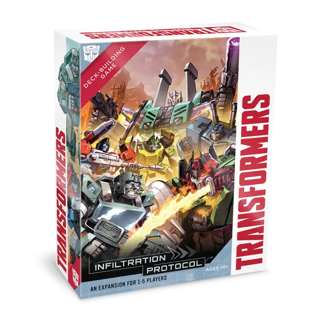 Настольная игра Renegade Game Studios Transformers Deck-Building Game - Infiltration Protocol Expansion
Настольная игра Renegade Game Studios Transformers Deck-Building Game - Infiltration Protocol Expansion