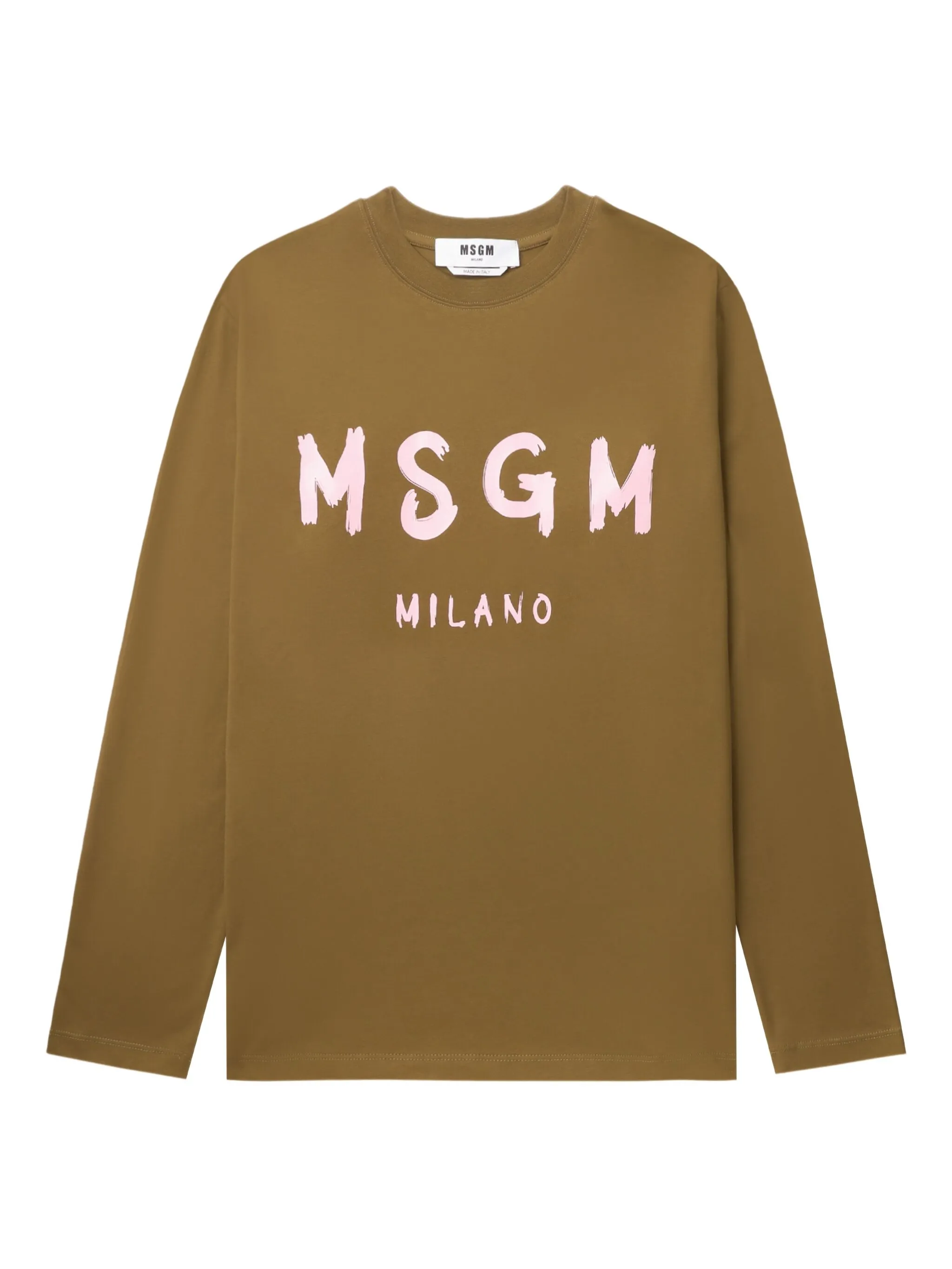 Футболка с длинными рукавами и логотипом Msgm, зеленый
Футболка с длинными рукавами и логотипом Msgm, зеленый