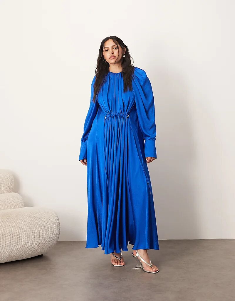 Платье макси из атласа ARRANGE Curve с драпировкой в цвете кобальтово-синего цвета
Платье макси из атласа ARRANGE Curve с драпировкой в цвете кобальтово-синего цвета