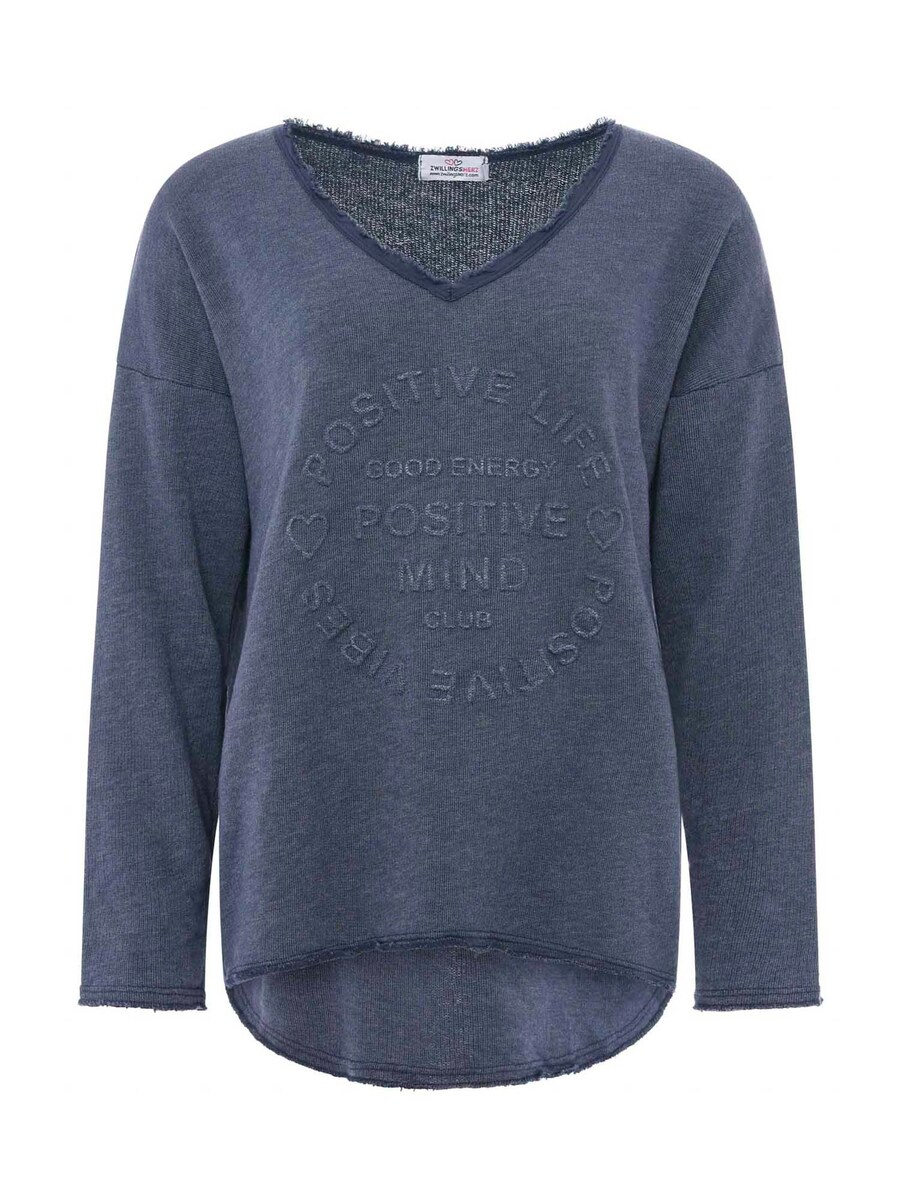 Свитер Zwillingsherz Sweatshirt Positive Mind, морской синий
Свитер Zwillingsherz Sweatshirt Positive Mind, морской синий