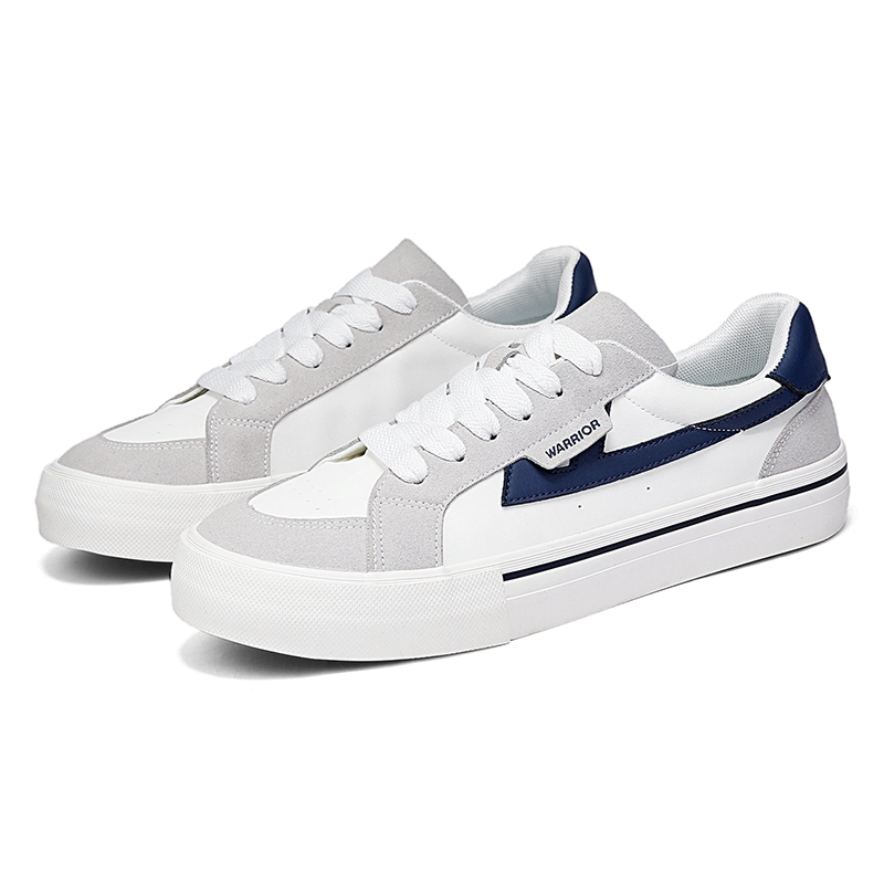WARRIOR Низкие парусиновые туфли мужские, белые/серые/темно-синие
WARRIOR Низкие парусиновые туфли мужские, белые/серые/темно-синие