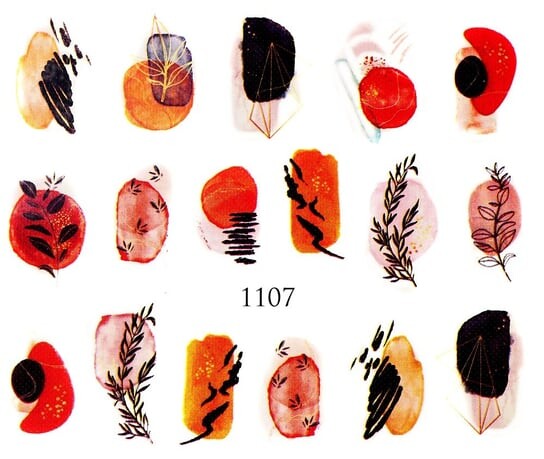 Водные наклейки для ногтей - №1107, Raisin
Водные наклейки для ногтей - №1107, Raisin